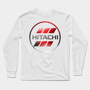 HITACHI logotype Long Sleeve T-Shirt